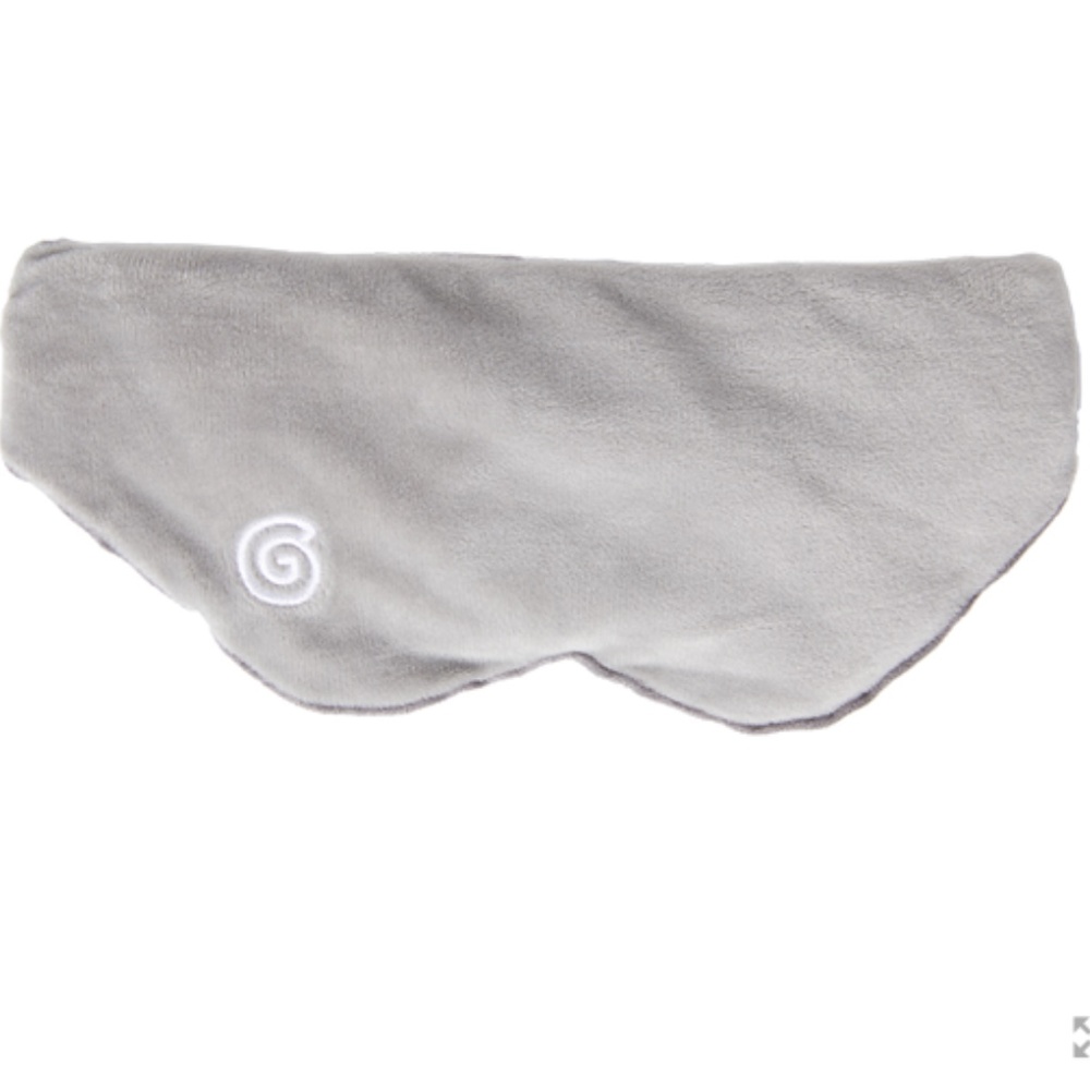 Gravity weighted sleep mask